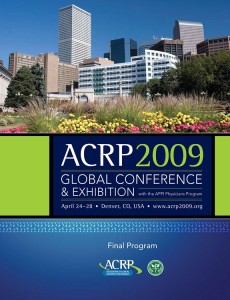 ACRP 2009 Global Conference & Exhibition Final Program
