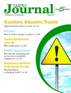 Spring 2004 TAXPRO Quarterly Journal