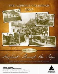 Asphalt Institute 2005 Calendar