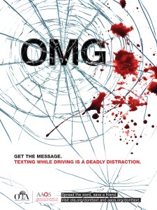 Texting While Driving is a Distraction – Don’t Do It!