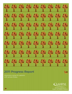 AAHPM 2011 Progress Report