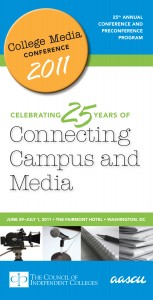 2011 College Media Conference Program 2011 College Media Conference Program