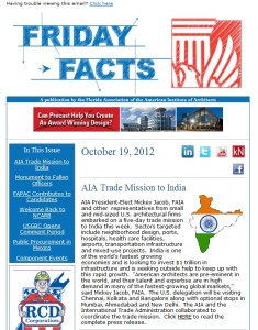 Friday Facts - AIA Florida's Weekly Communications Friday Facts - AIA Florida's Weekly Communications