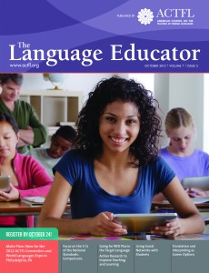 The Language Educator - October 2012 The Language Educator - October 2012